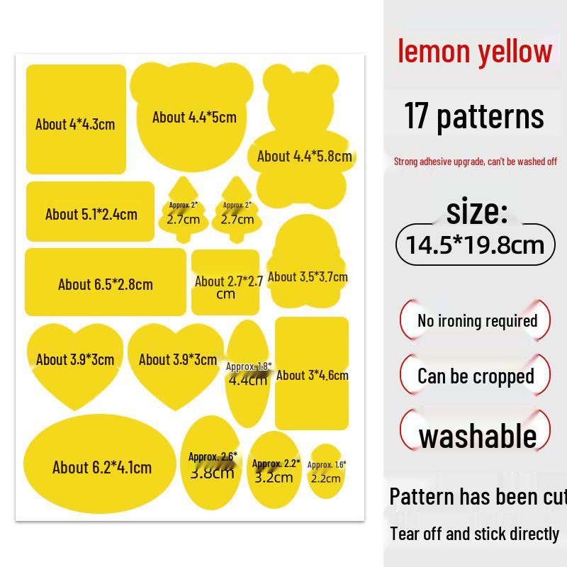 Waterproof Self-Adhesive Down Jacket Repair Patch - Traceless Fabric Hole Applique Sticker