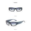 STORY Fashion Narrow Frame Y2K Sunglasses Women Men Trendy Oval Sports Cycling Sun Glasses UV Rectangle Cyberpunk Shades S17010H