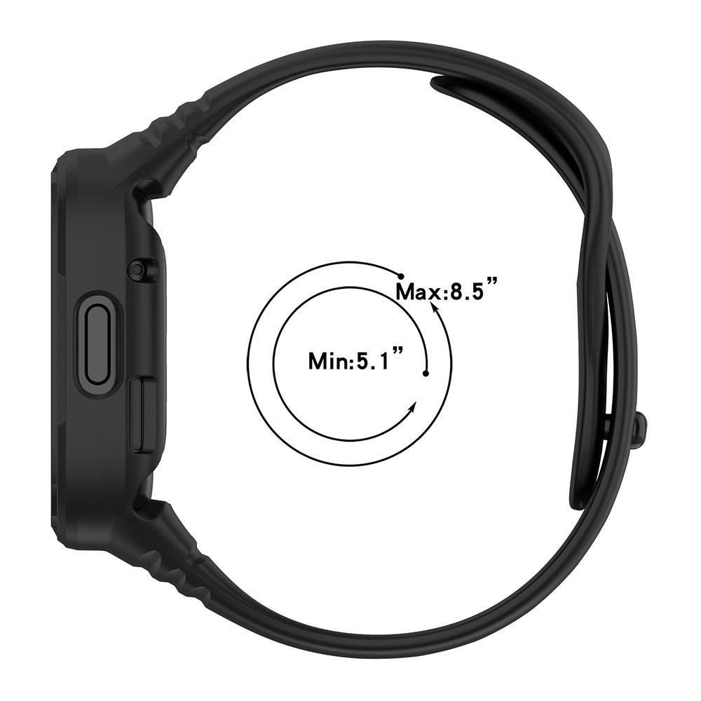 Силиконовый ремешок для браслета Redmi Watch 3 со встроенным ремешком + рамка корпуса