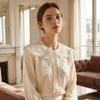 Detachable Embroidered Lace Fake Collar Polyester Decorative Fake Collar New Floral Collar  Dresses
