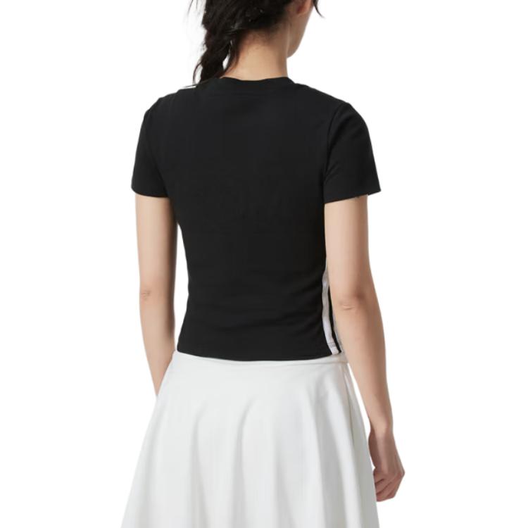 adidas ESSENTIALS Обычная футболка Женская Черная JY8570