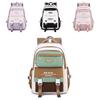 Versatile Casual Dual Color Backpack For Outdoor Travel Suitable For Boys And Girls