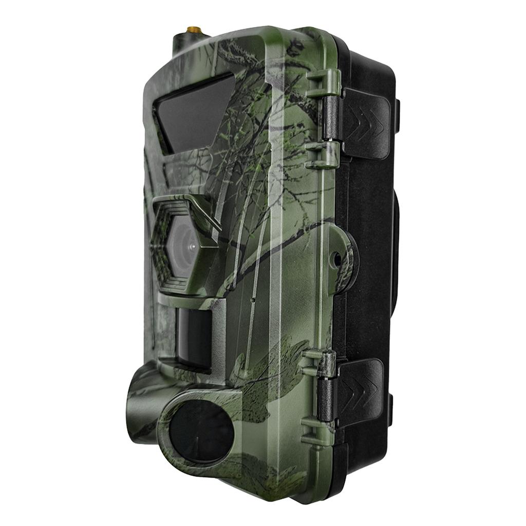 4G Лесная камера 4K Охотничья камера с SIM-картой 60 МП Фотографии Быстрый спуск Камера для дикой природы Инфракрасная камера Ночное видение