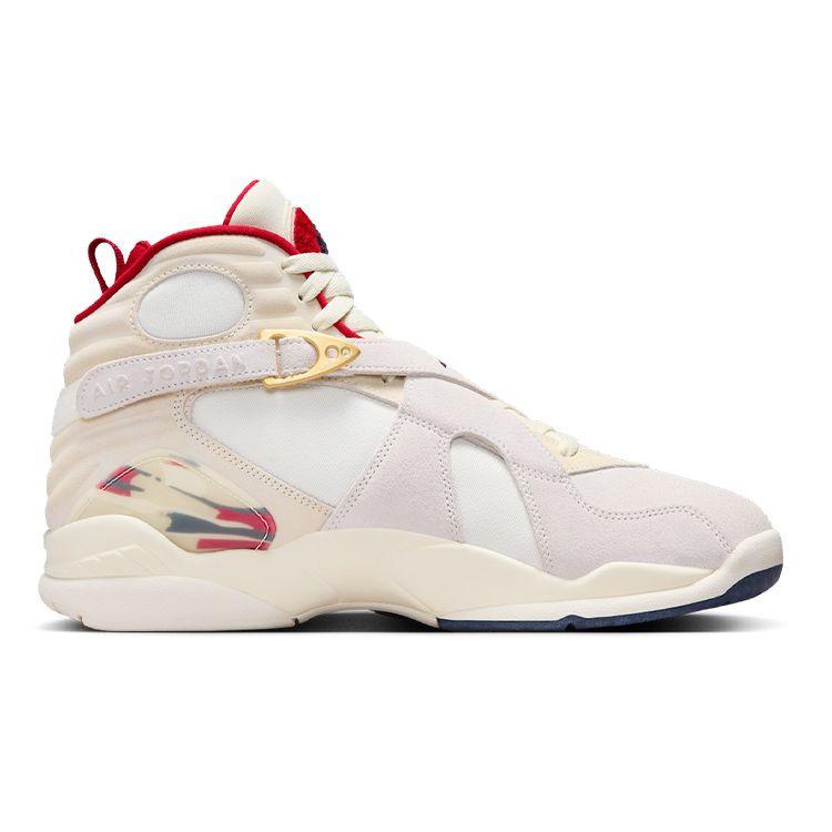 Мужские кроссовки SoleFly x Air Jordan 8 Retro Mi Casa Es Su Casa кремового цвета с парусом Fossil FJ2850-107