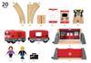 BRIO WORLD Metro Railway Set 20 Возраст 3 и старше Игрушка деревянная 33513 [Всего деталей] (Поезд Железнодорожный)