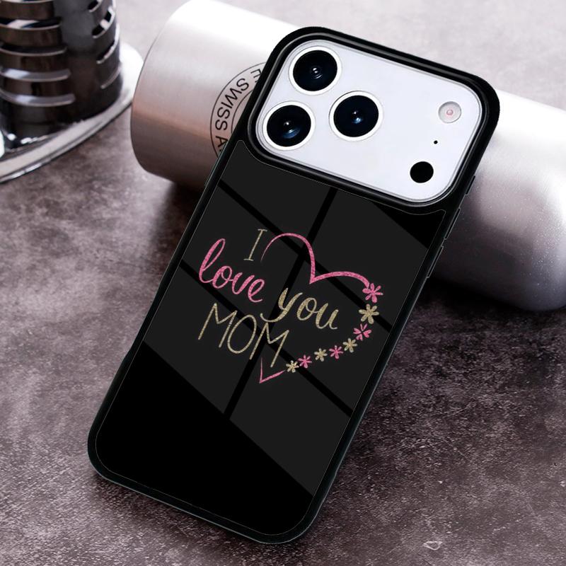 Чехол для телефона 'Мама Папа Малыш Семья' для iPhone 17 16 15 Pro Max Air 14 13 12 11 Plus Ударопрочный Чехол Capa