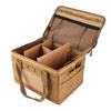 Outdoor Camping Storage Bag with Handles 30L Large Capacity Portable Camping Storage Bag Khaki