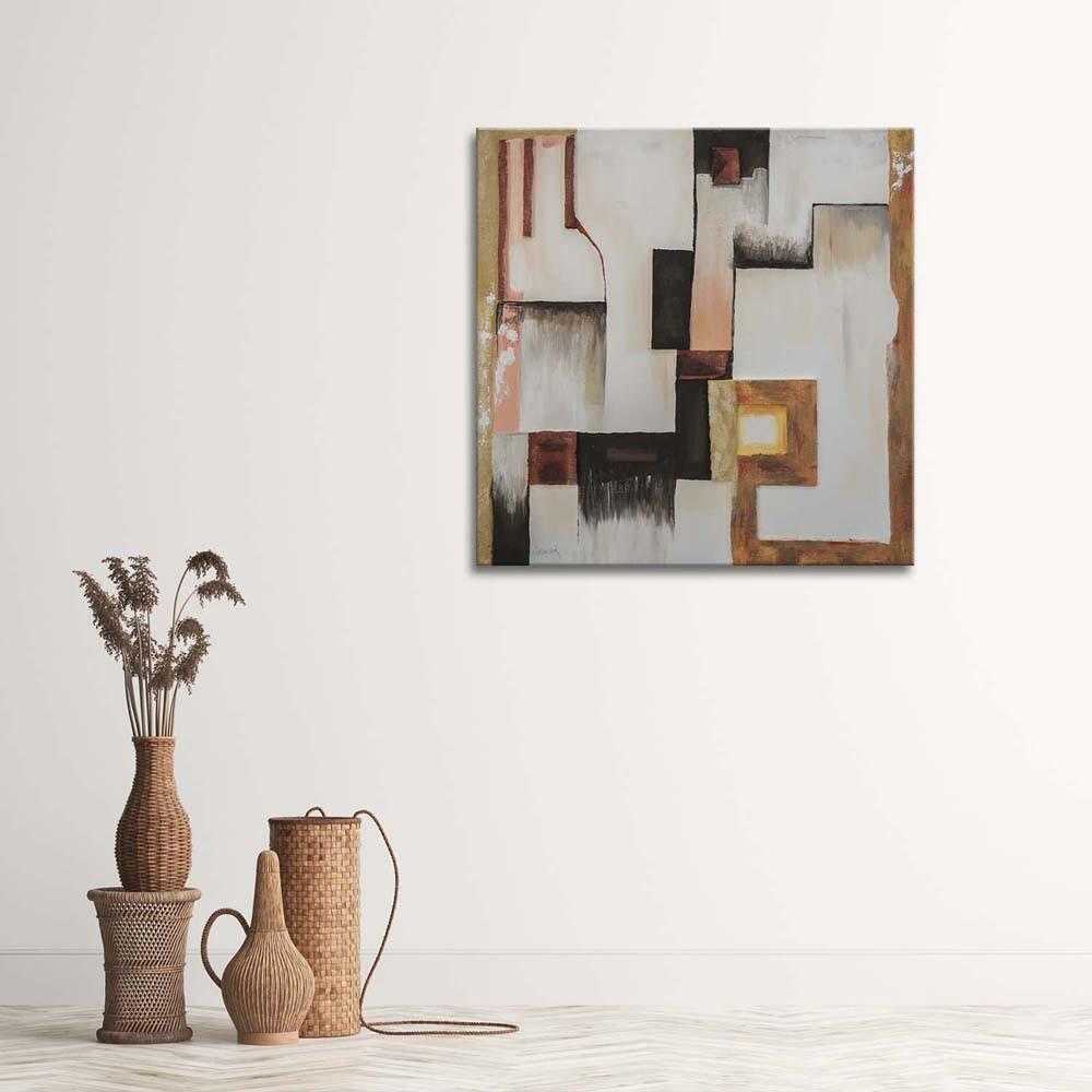 Canvas print, Abstract zones