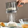 Полуавтоматическое ручное сито для муки с двойным слоем ПП для фильтра муки тапиока и коврик для сита кухонный инструмент для выпечки гаджеты