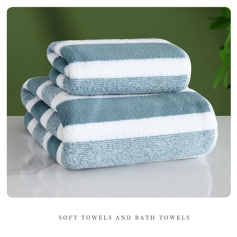 1 шт. утолщенное впитывающее банное полотенце мягкое полотенце для лица для дома