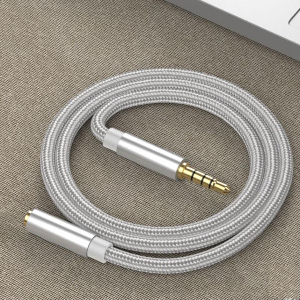 Cord Male To Female 3.5mm Audio Extension Cable AUX Cable Data Connection Cable Headphone Cord