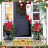 Christmas Floor Mat - Easy To Clean Gingerbread House Entrance Mat - Indoor And Outdoor Home Decoration Carpet