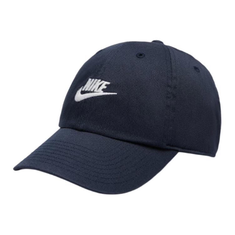 Nike Хлопковые бейсболки женские синие FB5368-451