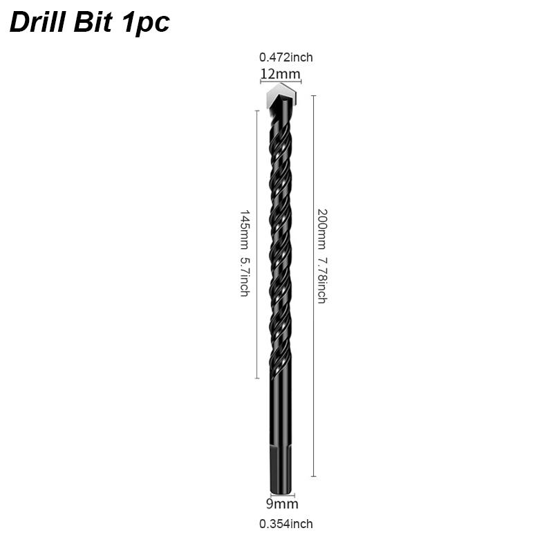 Бетонная плитка Металлическое сверло Каменная кладка Твердосплавный для стекла Керамический кирпич Пластик Дерево Каменщик Керамическая стена Кольцевая пила Удлинитель Длинный