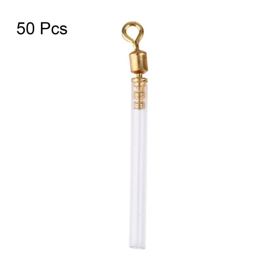 50 шт. Прозрачные вращающиеся рыболовные поплавки-буйки смешанного размера, рыболовные снасти, поплавок