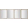 Настенные зеркала - HOME ESPRIT - Набор из 4 штук - Полистирол - Разноцветный - 70 x 97 см