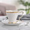 Exquisite Tea Cup Set Luxury Milk Cups Kitchenware Latte Flower Tea Water Cup  Hotel