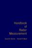 The Handbook of Radar Measurement Book