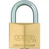 Brass Padlock KD Dimple Loose Number EC75/60 Cylinder,