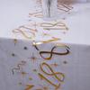 18Th Shiny Gold Birthday Table Runner Table Cover Happy Birthday Party Decorations For Adults Home 18St Bithday Table Decor