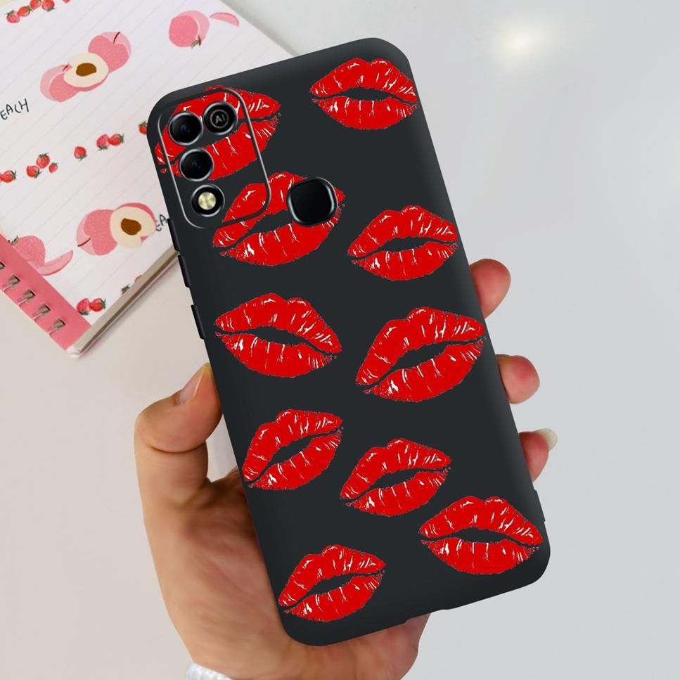 Для Infinix Hot 11 Play 6.82" Мягкие Силиконовые Чехлы Для Телефона Для Infinix Hot 11 Play 11play 10Play Чехол Роскошные Цветы Funda Capa