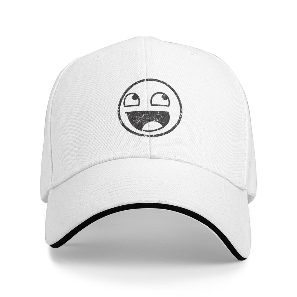 Эпичный Face Meme Y2K Эмо Сэндвич Кепка Мужчины Женщины Приталенные Бейсболки Смешная Регулируемая Спортивная Всесезонная Кепка Взрослый
