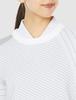 Admiral Golf ADLA277 Women's Performance Geometric Crew Knit Sweater, White, Size LL