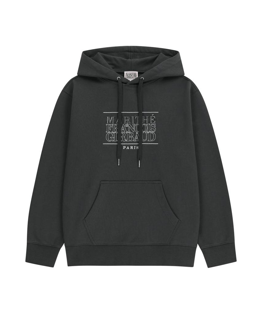 Толстовка с капюшоном Marith + Franois Girbaud Classic Logo Applique Mix Угольный