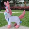 Sylveon 9" Pokemon Go Fairy Eevee Plush Toy Adorable Soft Doll For Kids And Adults