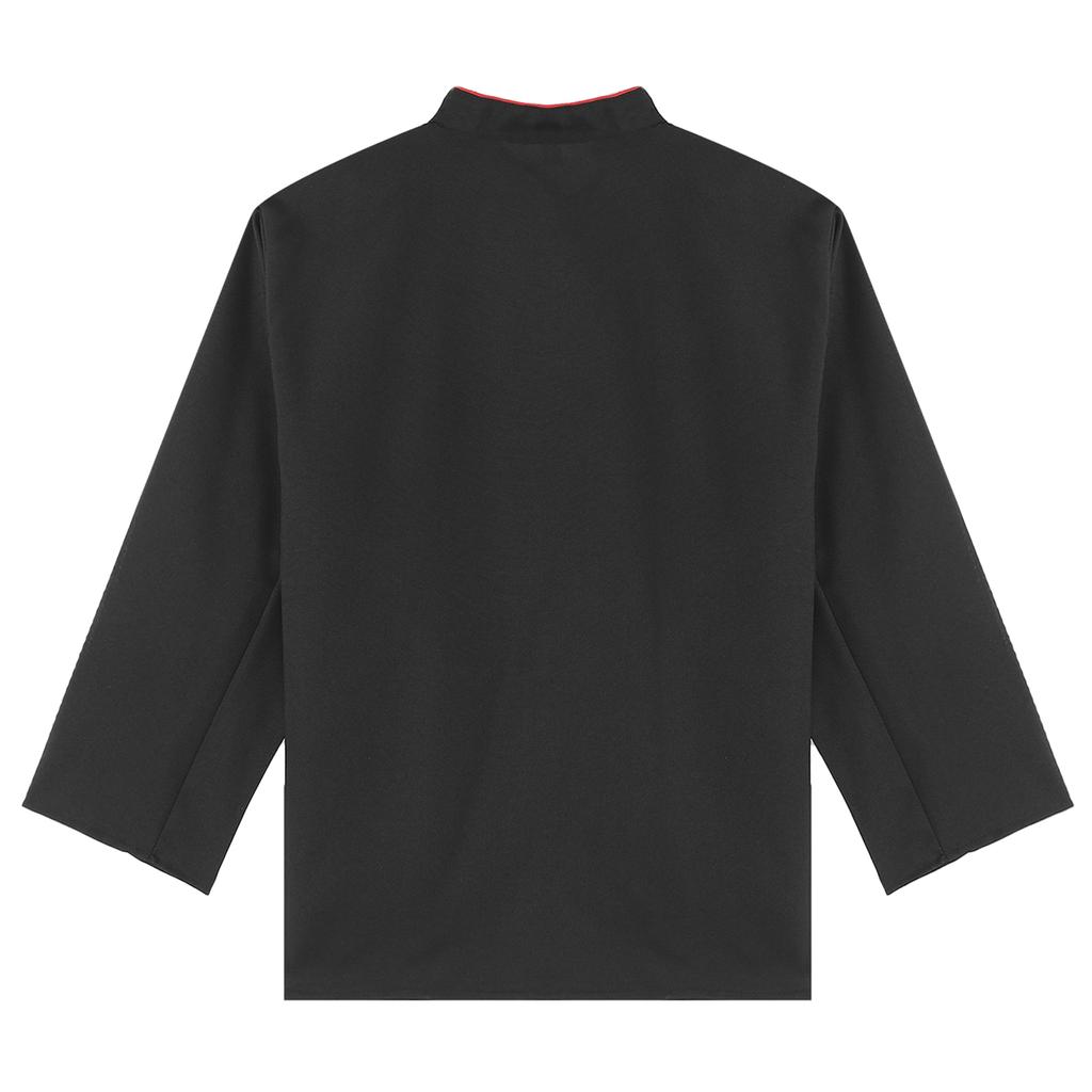 Мужская куртка повара, пальто повара, униформа для кухни ресторана, рабочая одежда с длинным рукавом