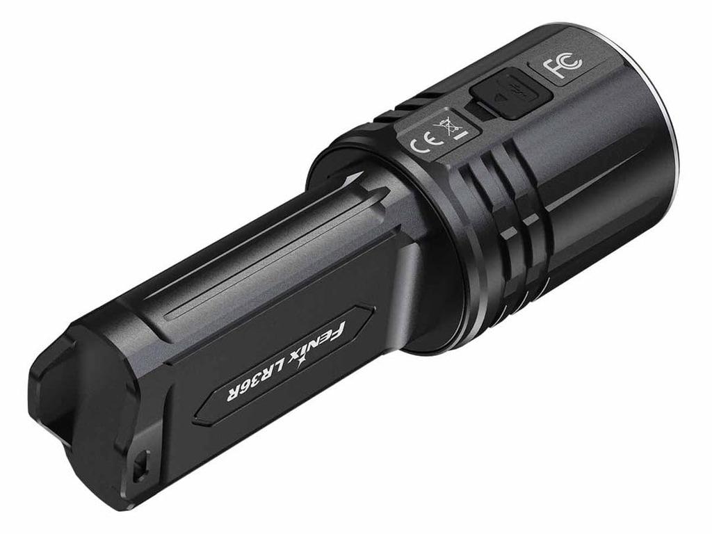 Fenix LR36R Beam for Rescue Professional Use Handle with High-Brightness Flashlight, LED/LEP, 10,000 Lumens, 1,260m Distance, [For Only, Care]