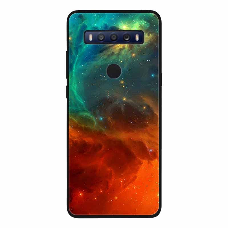 Для чехла TCL 10 SE Мягкий Силиконовый Крутой Модный Чехол Для TCL 10SE T766U T766H Задняя Крышка TCL10SE TPU Защитный Чехол Для Телефона Fundas