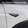 For Tesla New Model 3 Highland 2024 Side Camera Cover Lens Protector Black White Red Shiny Matte Carbon Fiber Pattern