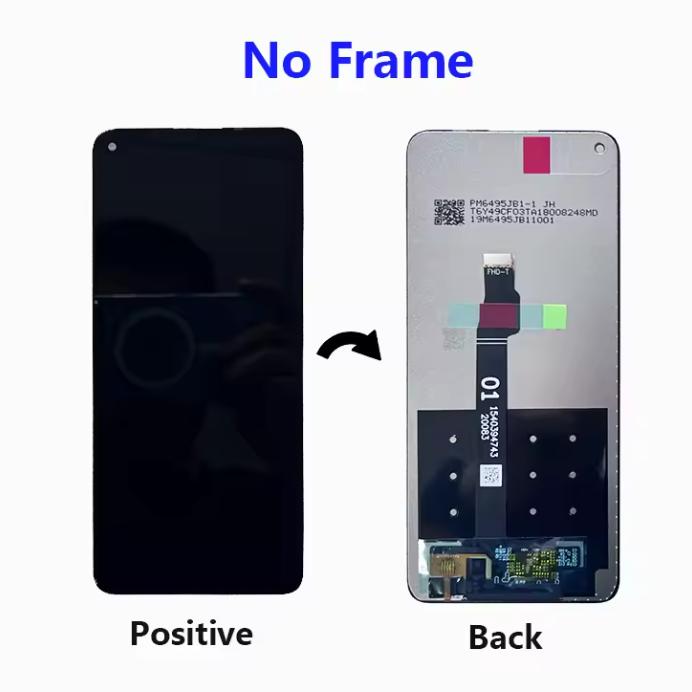 Для Huawei nova 7 SE CDY-AN00 Honor 30S CDY-AN90 P40 Lite 5G CDY-NX9A ЖК-дисплей с сенсорным экраном стеклянная панель в сборе
