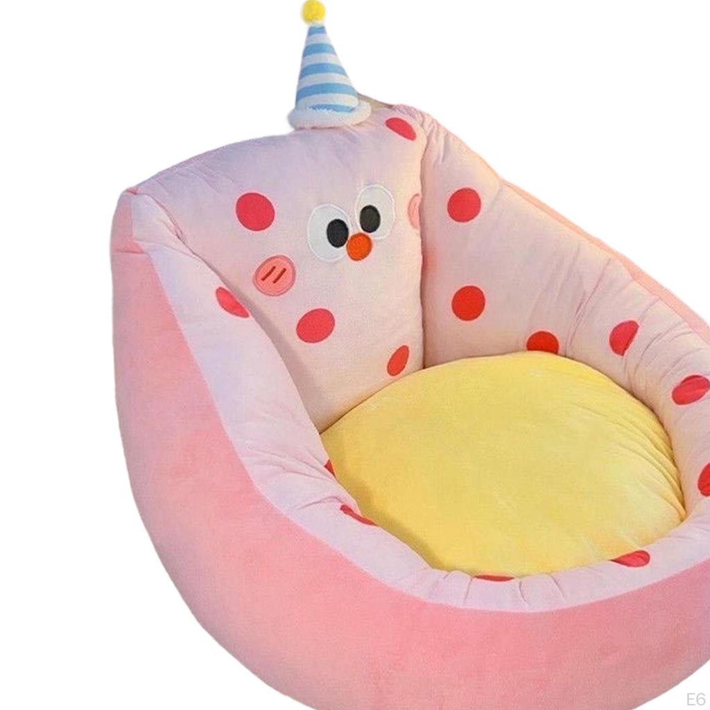 Подушка Стул Удобный Мягкий Мультяшный Напольный для Игровой Комнаты в Помещении Детской Комнаты Ясельных Комнат Девочек