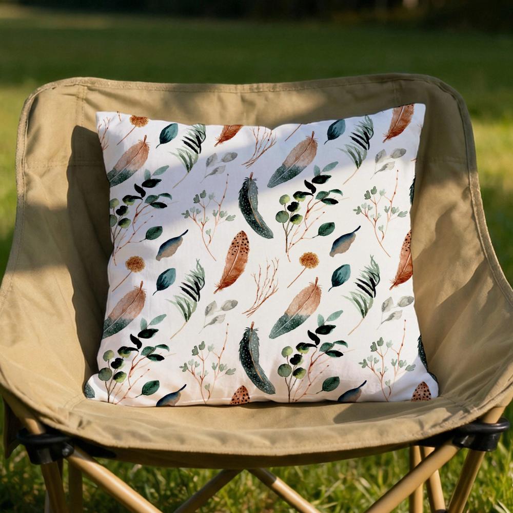 Abstract Boho Pattern Cushion Cover Soft Reversible Durable Pillow Cover MultiScene Use for Home Car Daily Comfort