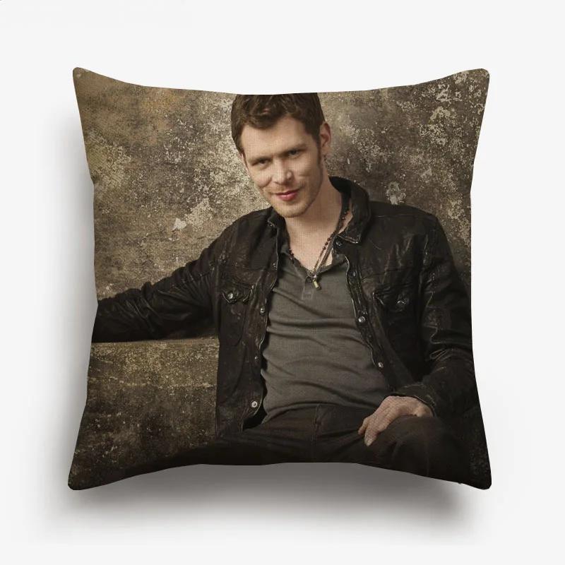 Ian Somerhalder Joseph Morgan Potrait Cushion Cover The Vampire Diaries Decorative Sofa Throw Pillow Case Pillow Case