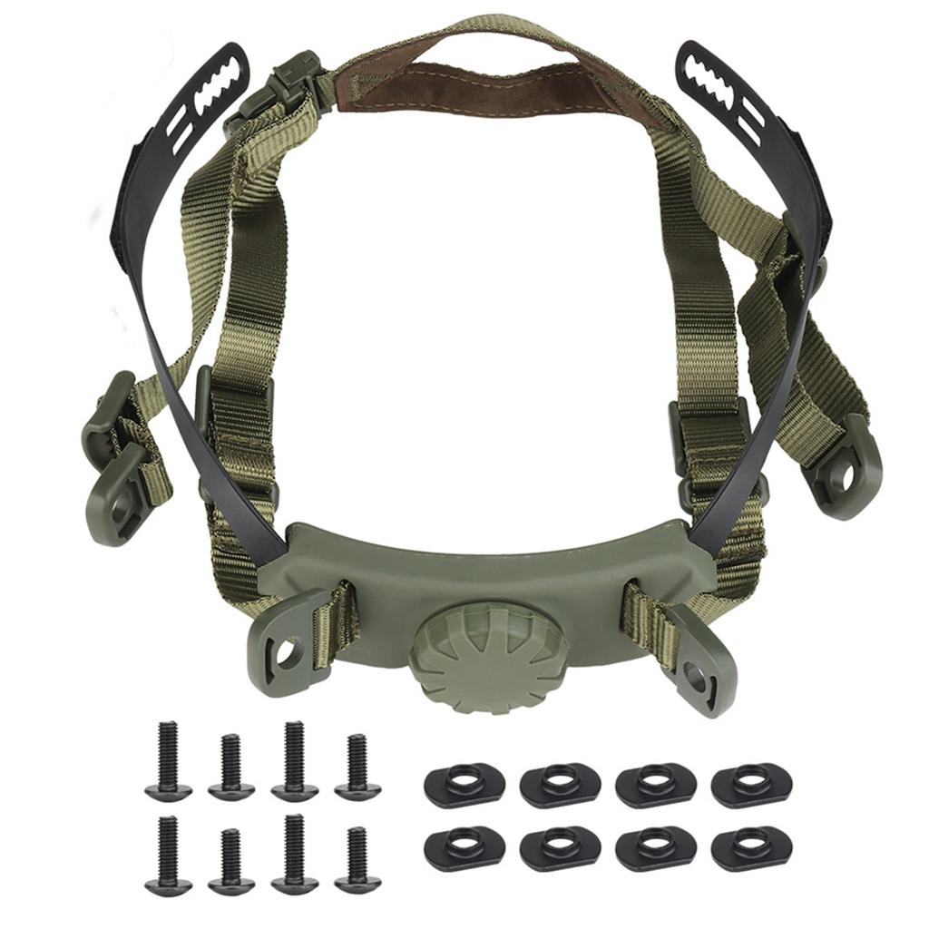 Helmet Inner Suspension System Dial Chin Strap Compatible For HL-31/HL-32 FAST Helmets, Adjustable Head, Lock Strap, Fast SF CS Accessories
