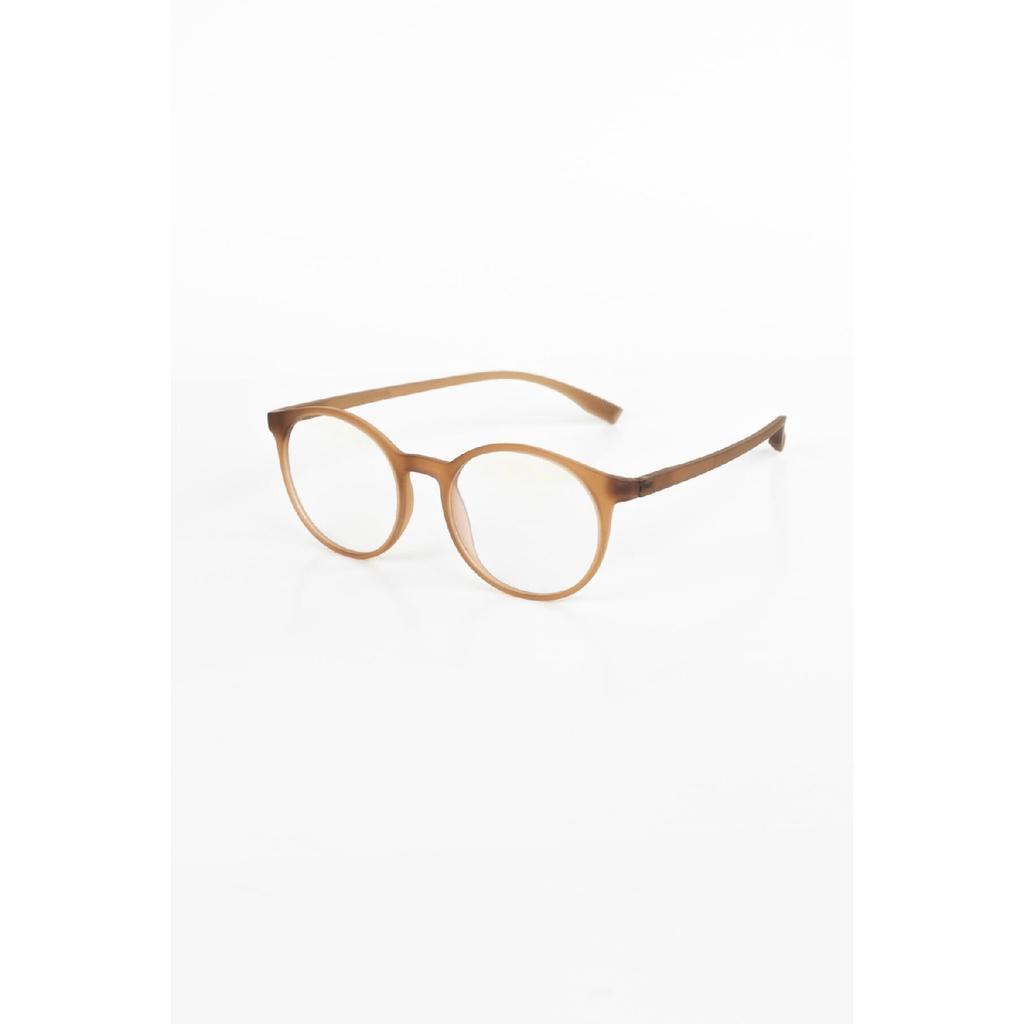 Unisex Bone Brown Blue Light Protected Screen Glasses (computer Screen Glasses)