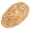 10Pcs Doll Straw Hat Mini HandWoven Grass Cap DIY Accessories Pet Chapeau for Decoration