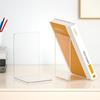 4шт L-образная книжная полка акриловая подставка для книг украшение для книжной полки подставка для книг настольная