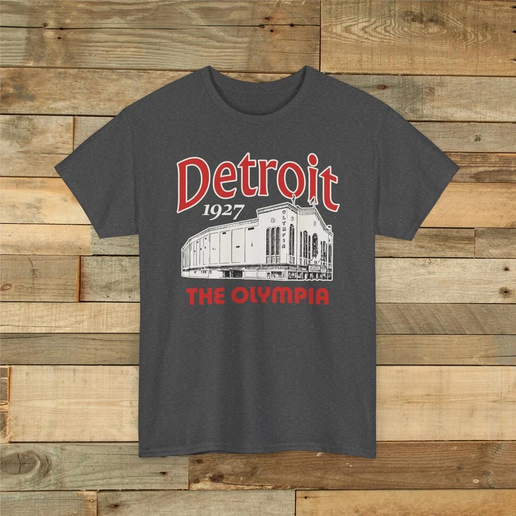 Футболка Olympia 1927 Винтажная Хоккейная Арена - Detroit Red Wings