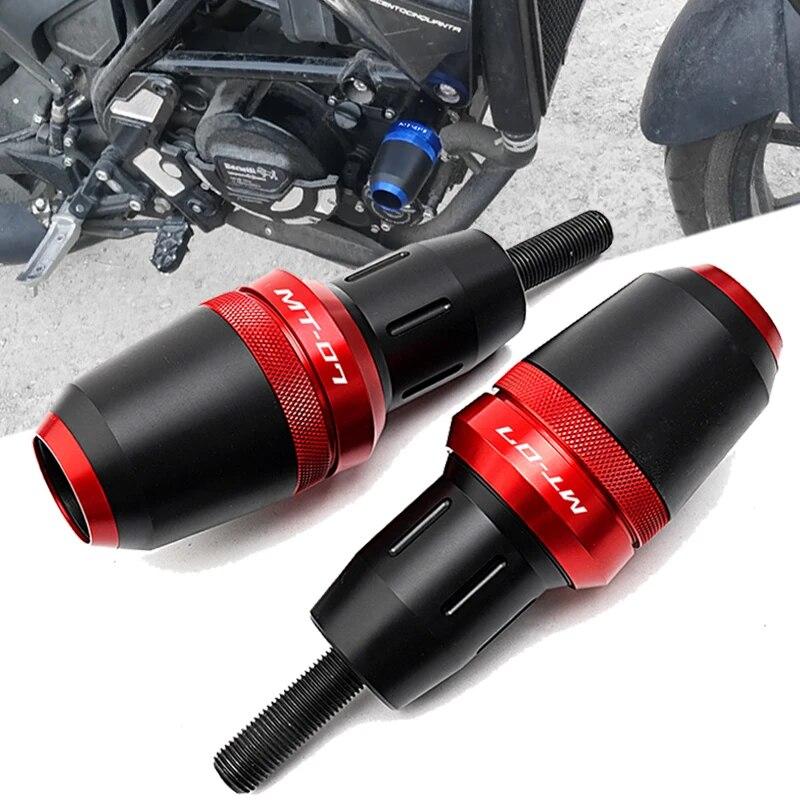 Для YAMAHA MT07 TRACER 7 700 GT MT-07 TRACER FZ07 2014-2022 2023 TRACER7 TRACER700 ползунки для рамы мотоцикла, защита от столкновений