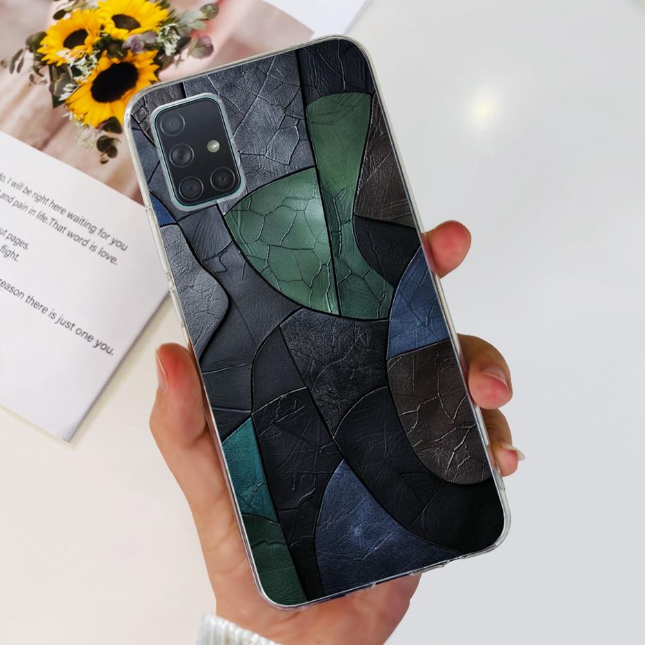 For Samsung Galaxy A31 A41 A51 A71 Case Cute Fashion Painted Cover Soft TPU Phone Case For Samsung A31 A41 Galaxy A51 A71 Bumper