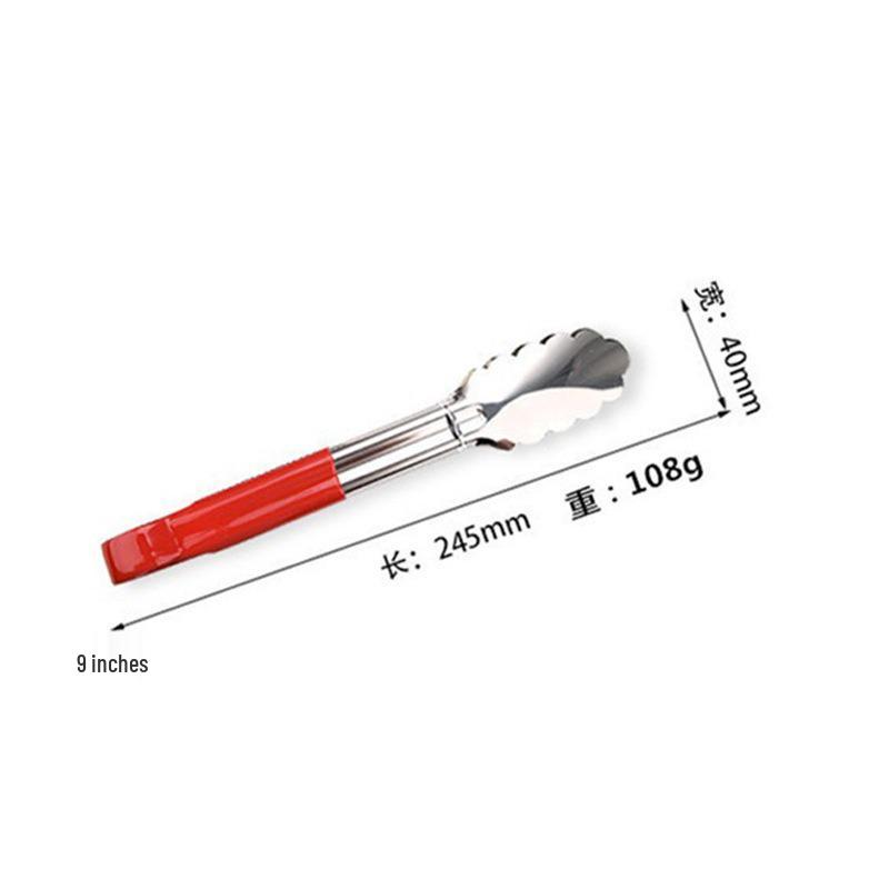 Кухонные щипцы из нержавеющей стали для приготовления пищи, хлеба и стейков