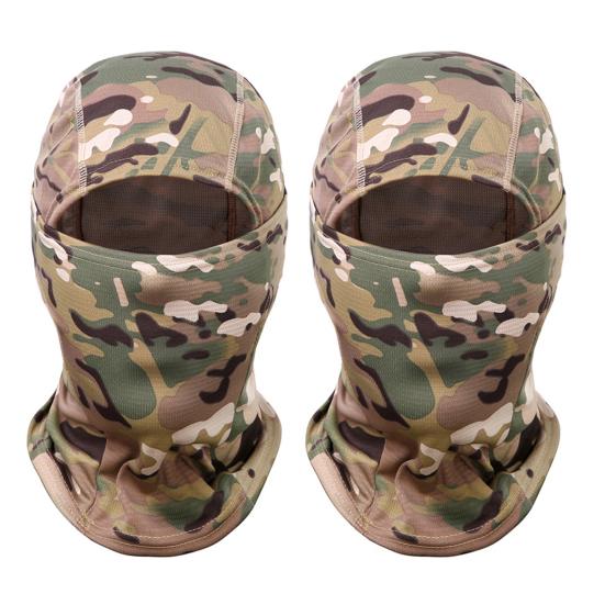 1/2Pcs Winter Cycling Skiing Neck Balaclava Cover Face Head Warmer Scarf Hat