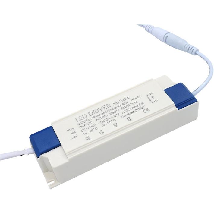 LED Driver with case Ultra-high Power 40W 50W 1200mA and 1500mA Power Supply Built-in Constant Current Lighting 85-265V Transformer(40-50W 1200mA)