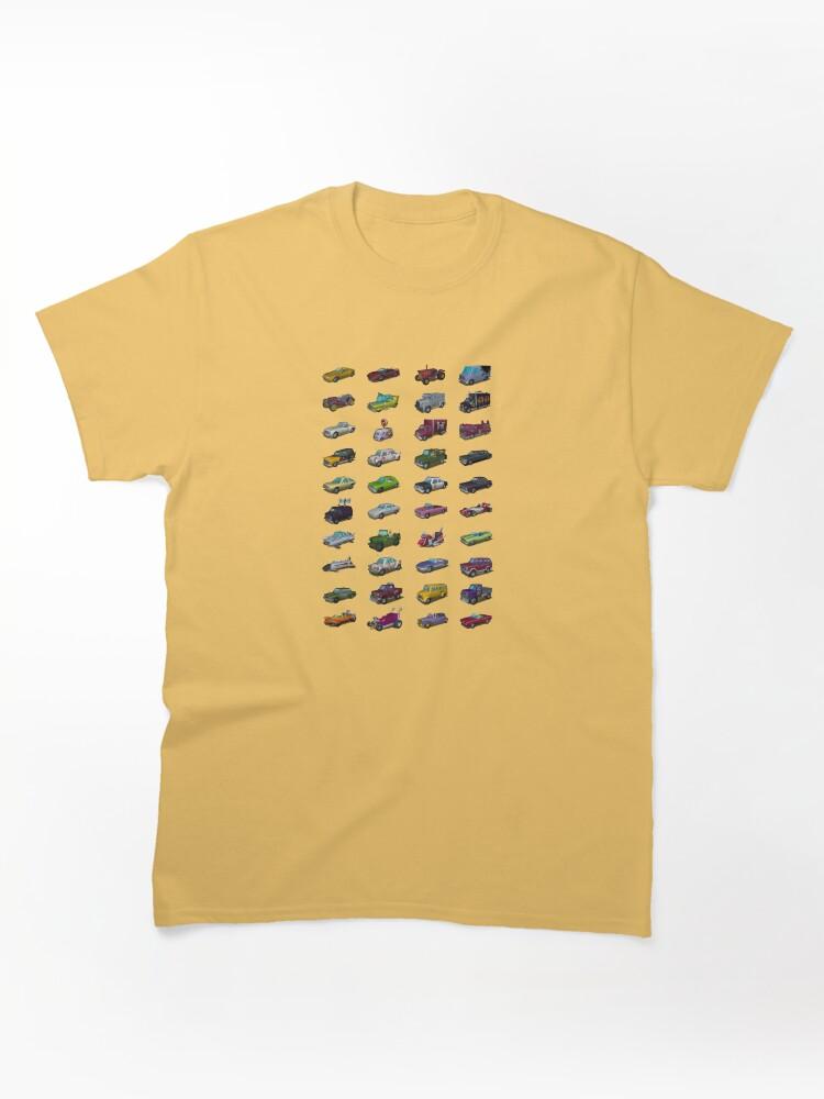 Grand Theft Auto Hit & Run Cars Classic Unisex T-Shirt