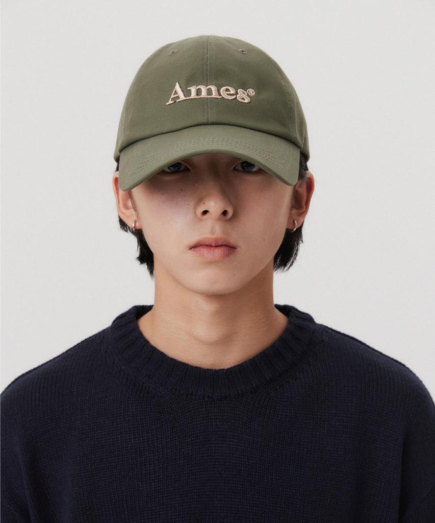 Кепка с базовым логотипом AMES-WORLDWIDE Хаки