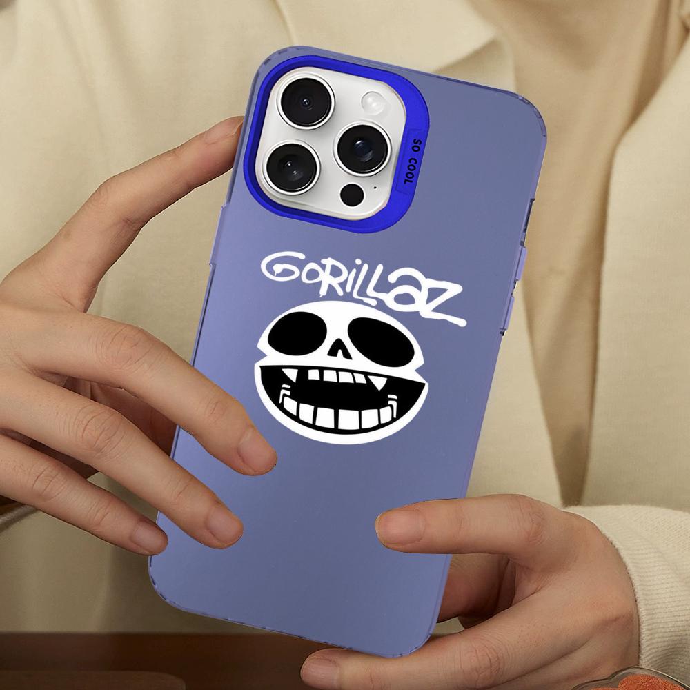 Gorillaz Phone Case For IPhone 18 16 15 14 13 12 11 Pro Max X XR XSMAX 8 7 Plus Matte Shockproof Back Cover